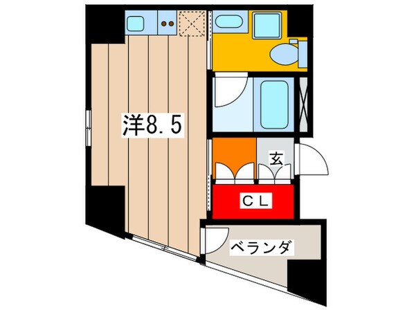 ベルエ－ル細工谷マンションの物件間取画像